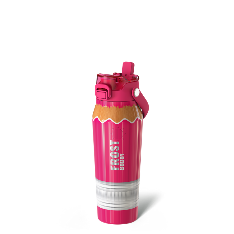 Bottle 24oz Pink Pencil