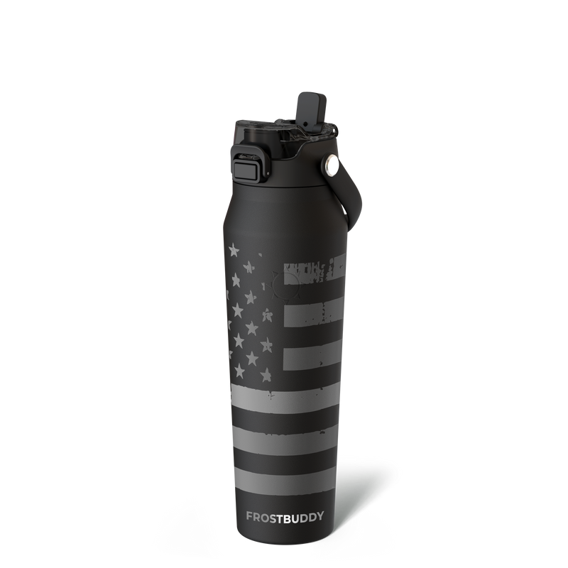 Bottle 32oz Gunmetal Glory