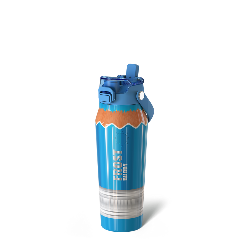 Bottle 24oz Blue Pencil