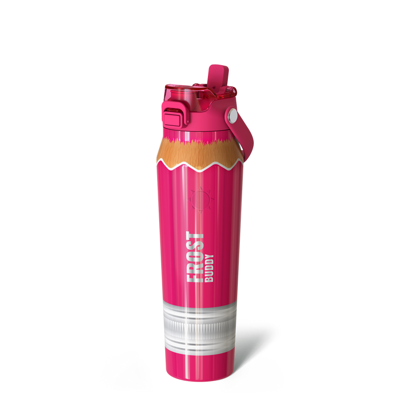 Bottle 32oz Pink Pencil