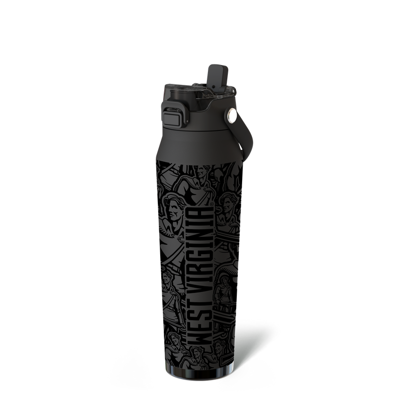 Bottle 32oz West Virginia Mountaineers Night Game