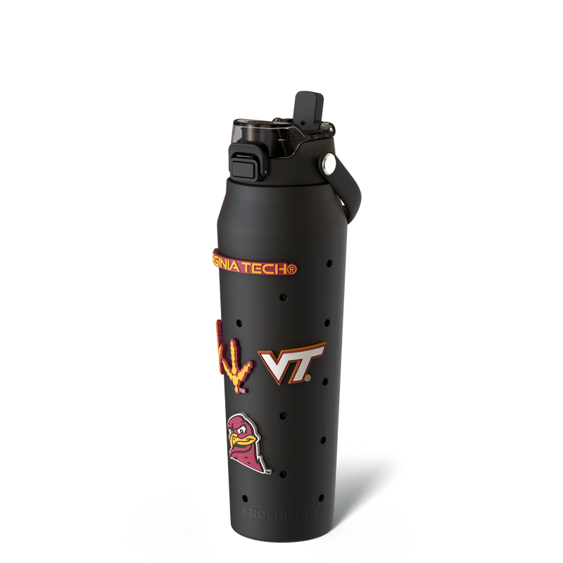 Bottle 32oz Virginia Tech Hokies Skin + Bundle